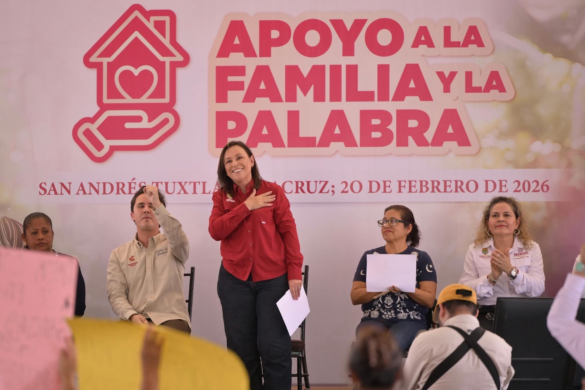 Apoyo a la Palabra no es crédito, es respaldo directo para crecer: Rocío Nahle García