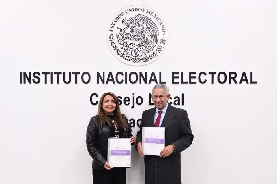 INE y OPLE Veracruz firman plan para promover la participación ciudadana en Tamiahua