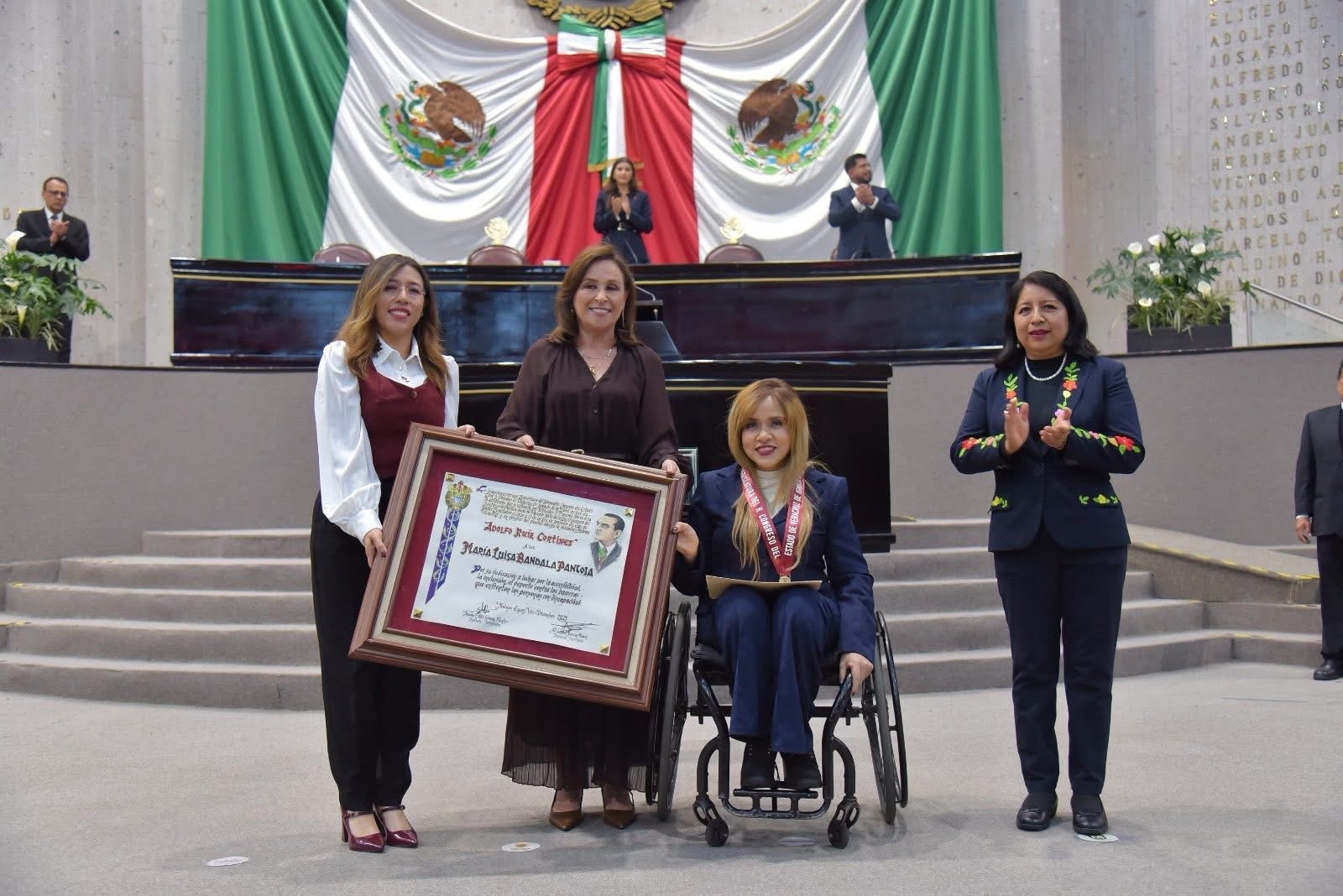 Veracruz trabaja para un estado más justo e incluyente: Rocío Nahle