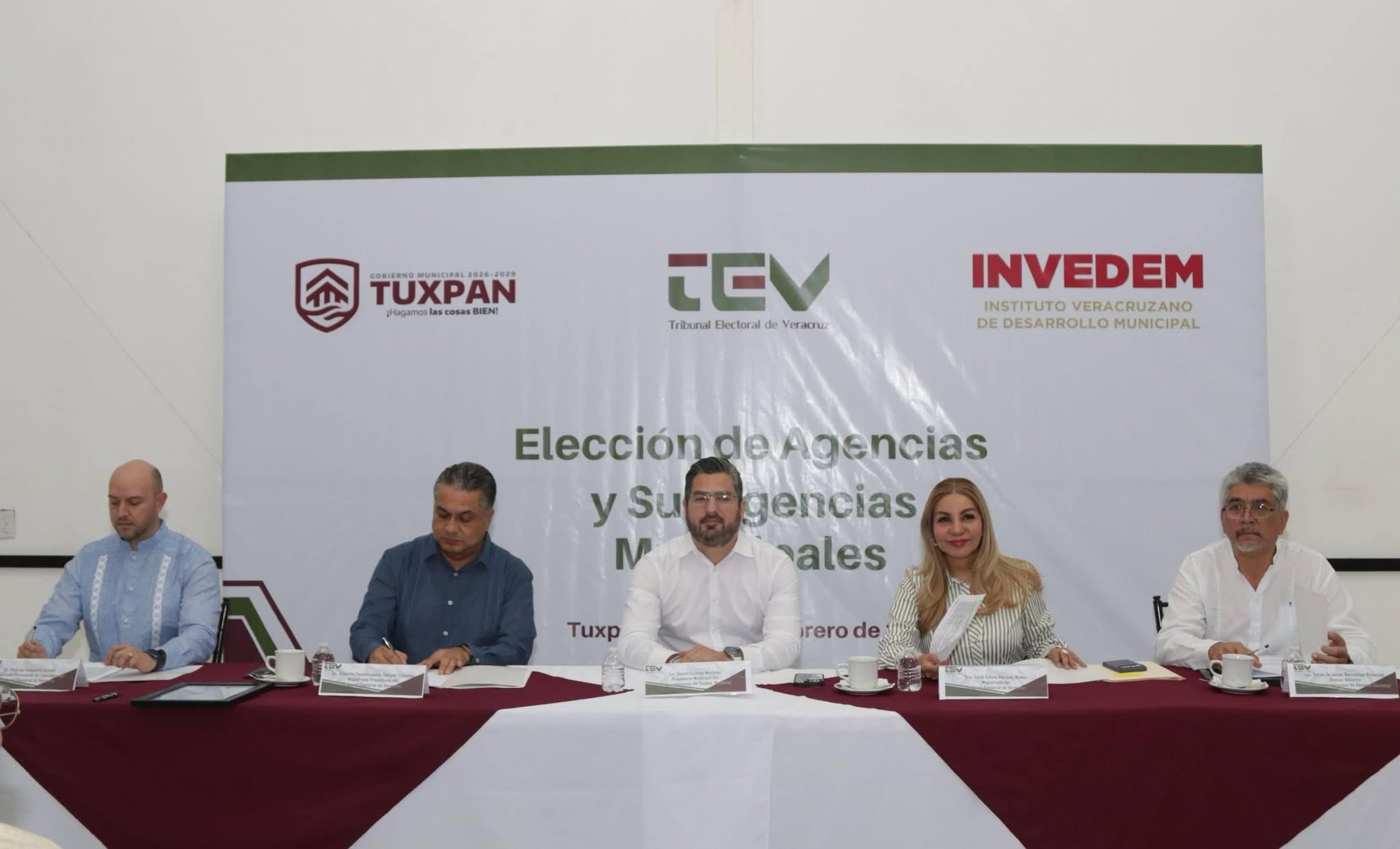 Participa TEV en la jornada de capacitación en materia de elección de agencias y subagencias municipales&nbsp;