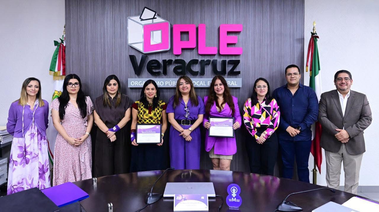 OPLE Veracruz llevó a cabo la conferencia “8M: memoria, incidencia y democracia paritaria”, en el marco del Día Internacional de la Mujer
