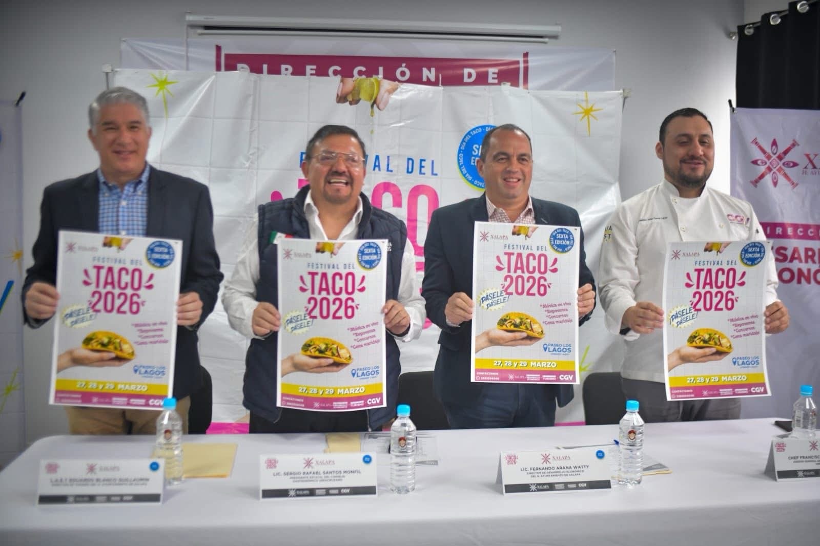 Anuncian Festival del Taco 2026 en Xalapa&nbsp;