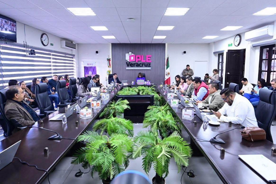 Ople Veracruz instala Sesión Permanente de Cómputo Municipal, tras la jornada electoral del pasado domingo en Tamiahua
