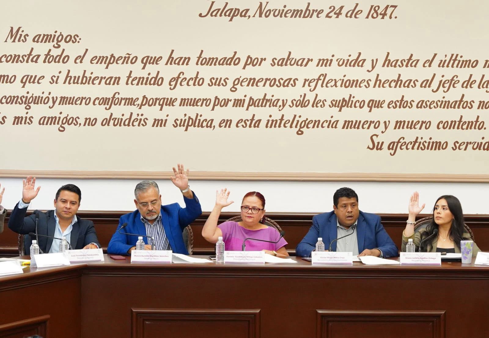 Cabildo xalapeño declara validez de la elección de las agencias municipales 2026-2030