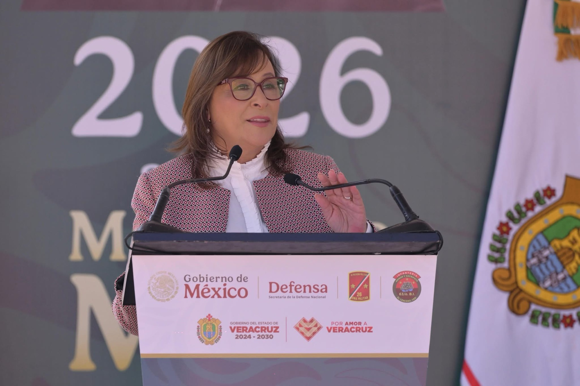 Veracruz siempre ha escrito una línea en la historia de México: Nahle