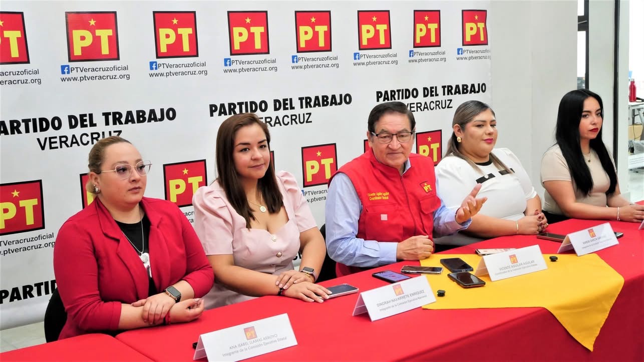 PT Veracruz, respalda postura de soberanía de Sheinbaum