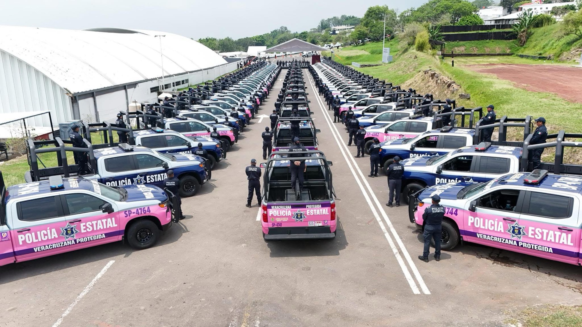 Con inversión de 451 mdp, Veracruz supera las 400 nuevas unidades para seguridad: Nahle García&nbsp;
