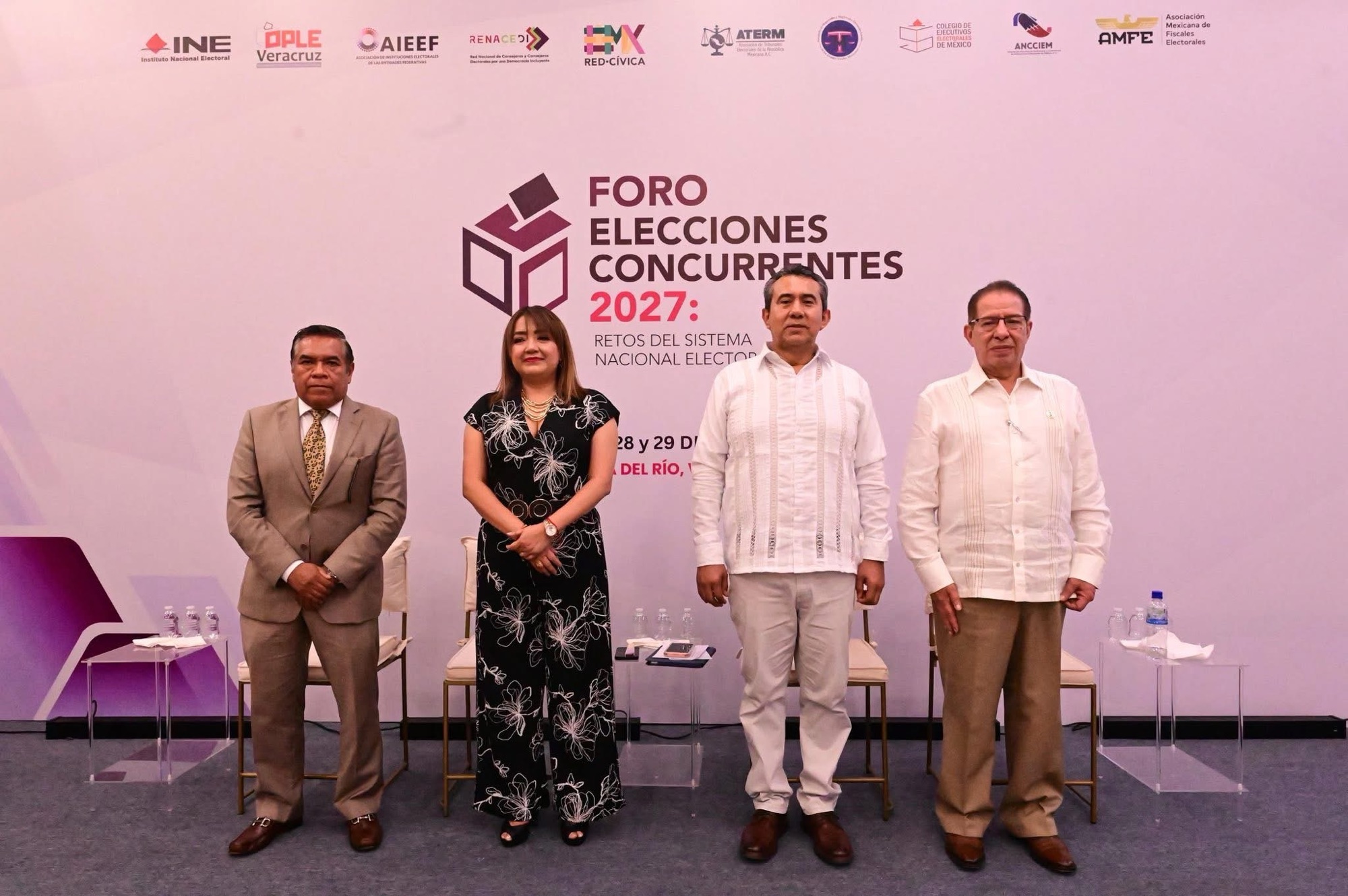 Ople Veracruz e INE, inauguran “Elecciones Concurrentes 2027: Retos del Sistema Nacional Electoral”