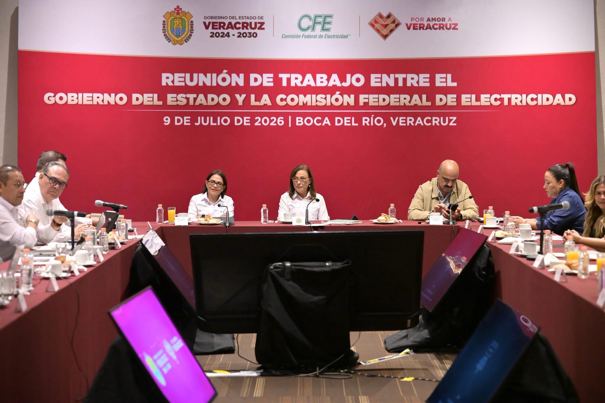 Gobierno de Veracruz y CFE acuerdan estrategia para fortalecer infraestructura eléctrica&nbsp;