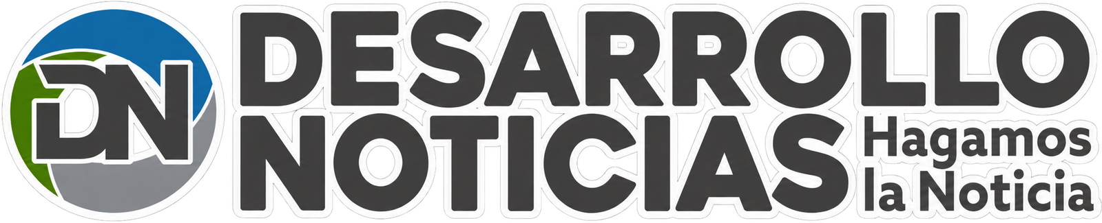 Logo de Noticias con Emblema Multicolor